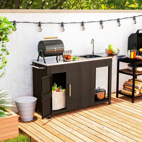 Outdoor Grill Table ( Amazon Shipping)(Prohibited by WalMart)