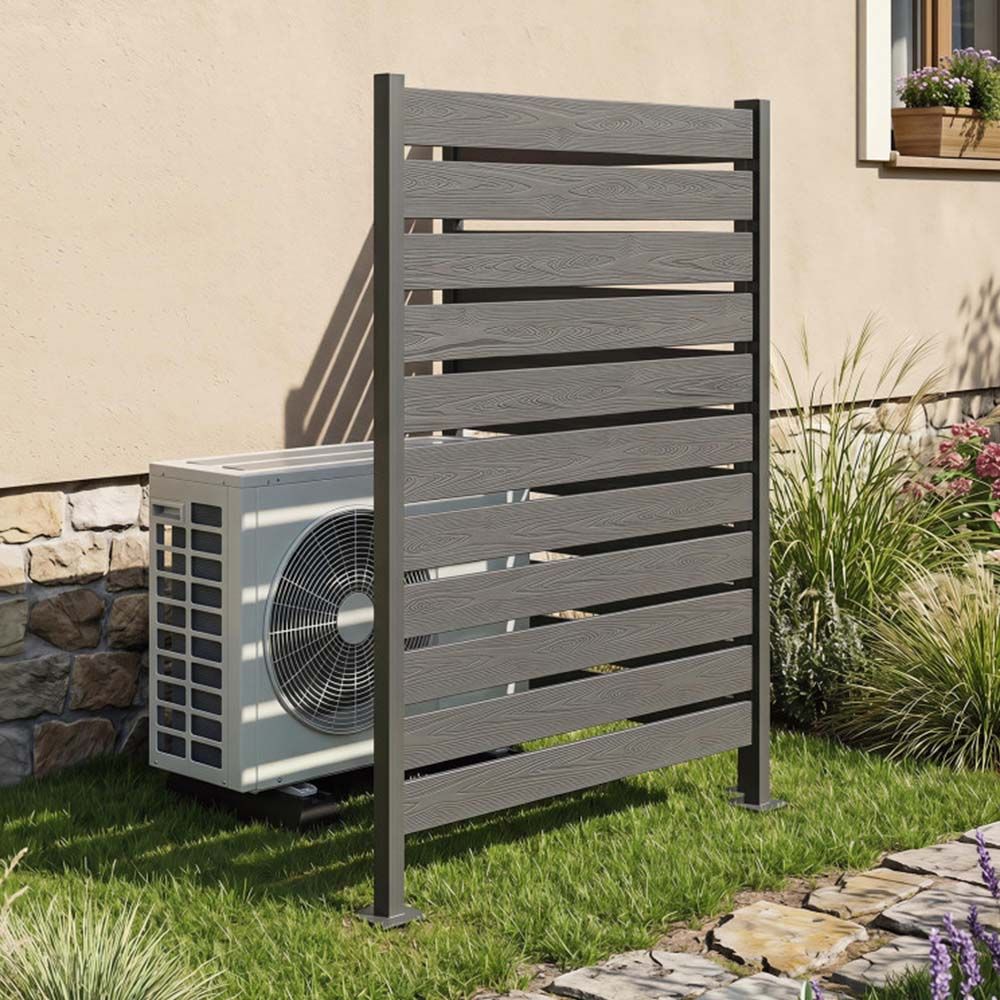 Outdoor Privacy Screen Fence for Backyard Pool Lawn