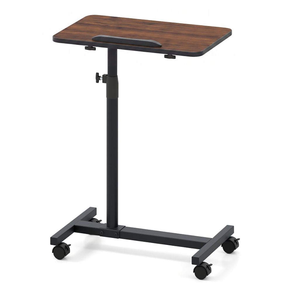 Over Bed Food Tray Small Rolling Computer Table Home office Furniture