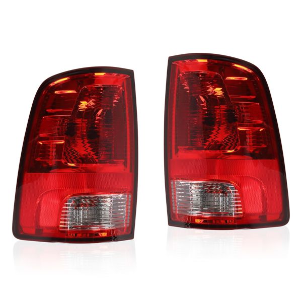 Pair Tail Lights For 2009-2018 Dodge Ram 1500 2500 3500 Rear Brake Parking Lamps