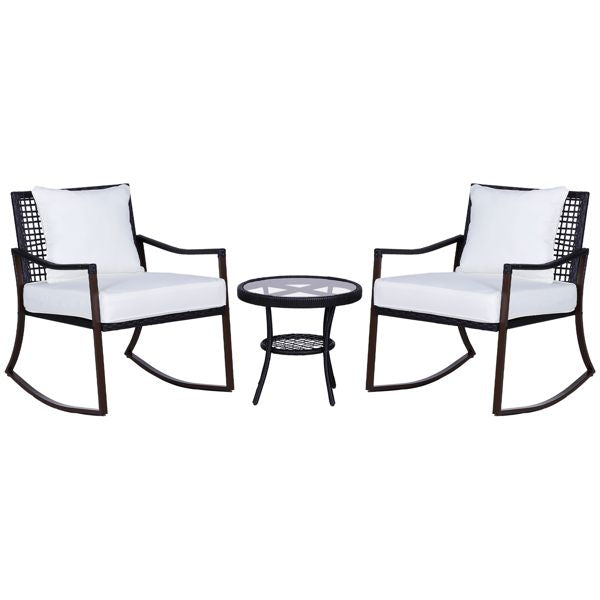 Patio Rocking Bistro Set