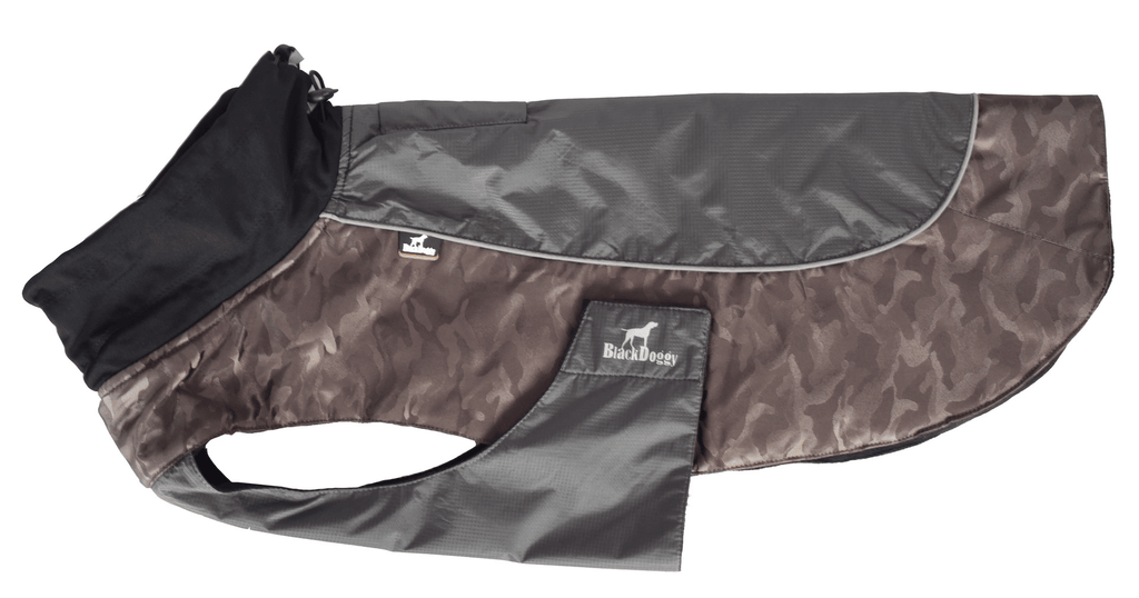 Pet Keep Warm Winter Jacket Dog Clothes for Traveling Hiking Camping-(khaki, size M)