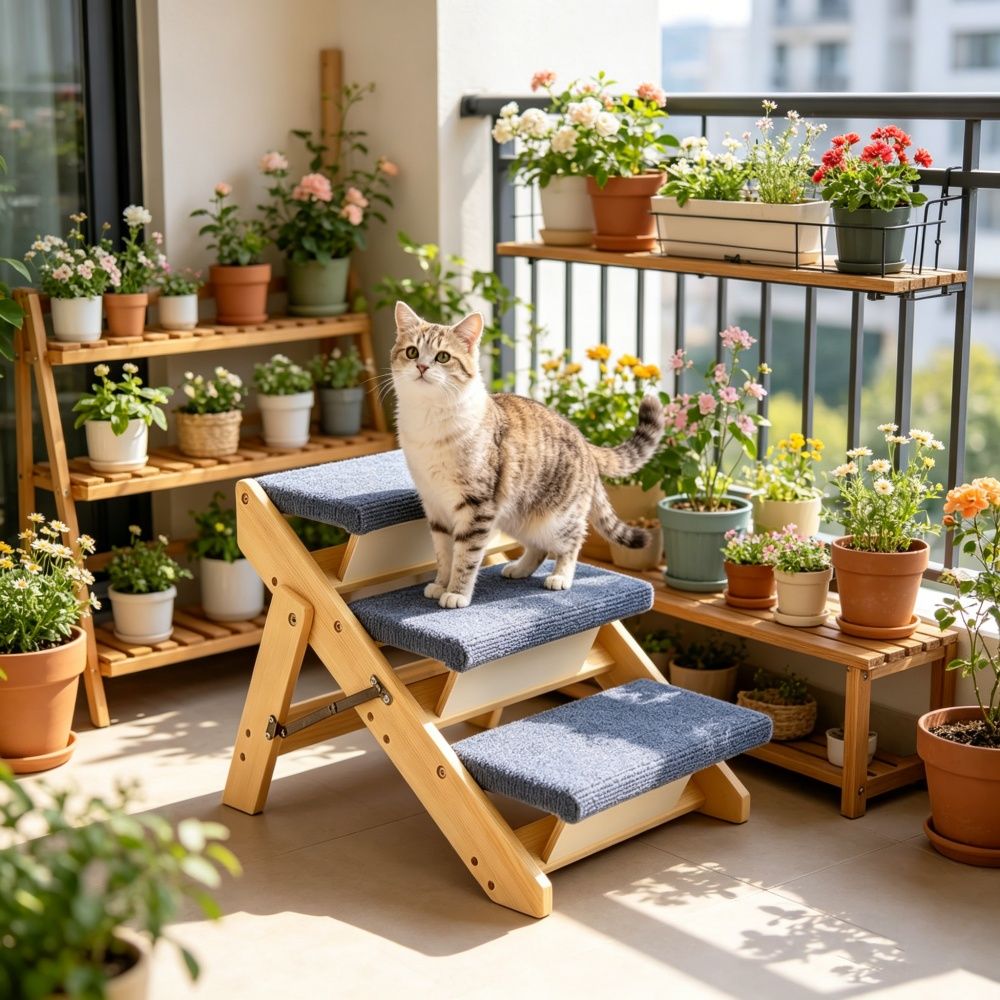 Pet Stairs with Non-Slip for Closet