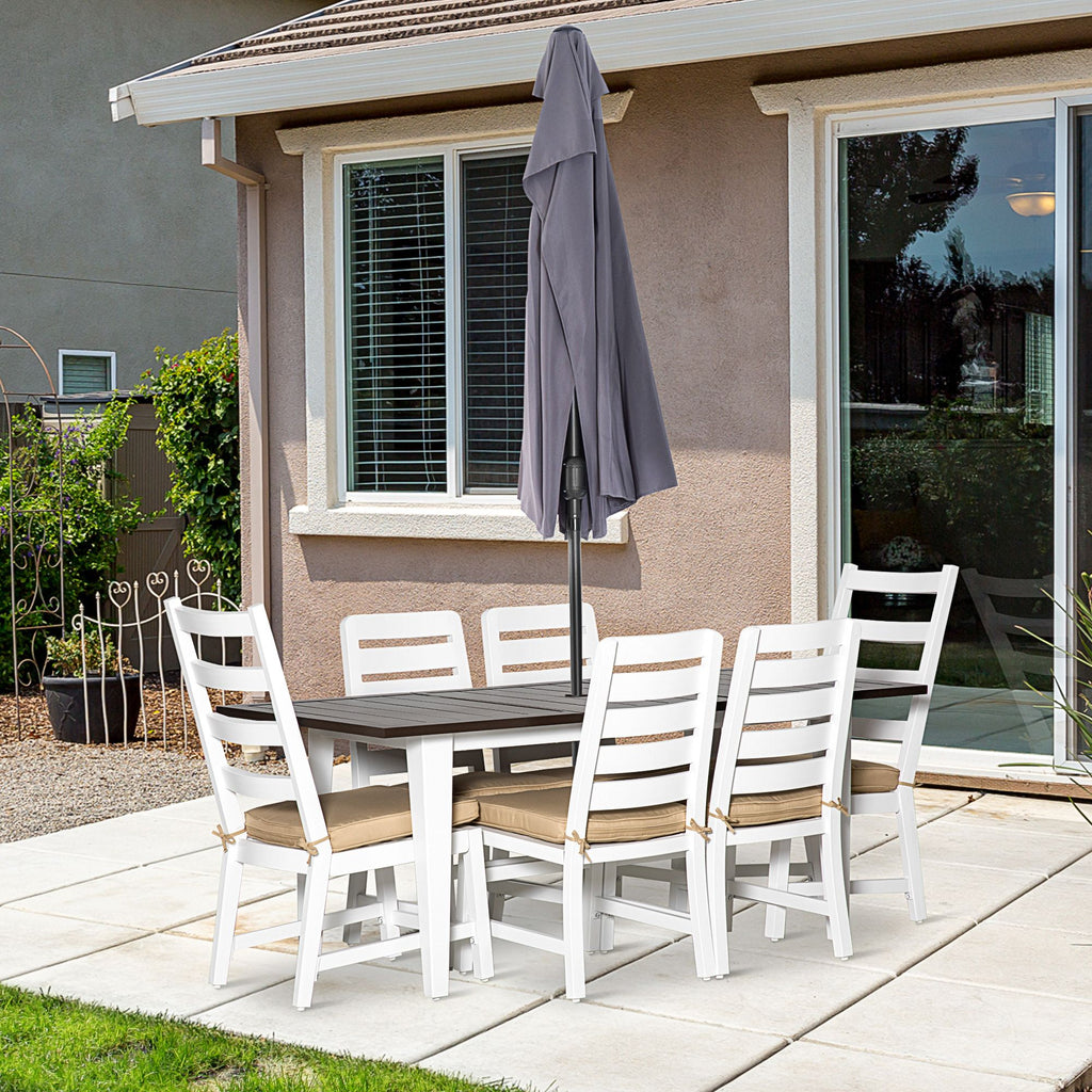 Pieces Patio Furniture Set