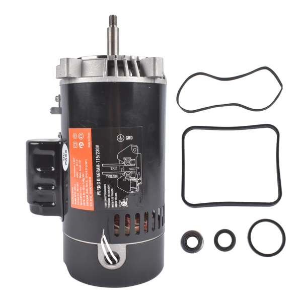 Pool Pump Motor 1.5 HP UST1152 Replacement for Hayward Super Pump A.O. Smith Century Maxflo Max-e-Glas w/GO-KIT-3