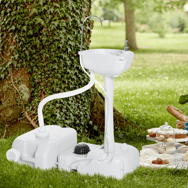 Portable camping sink