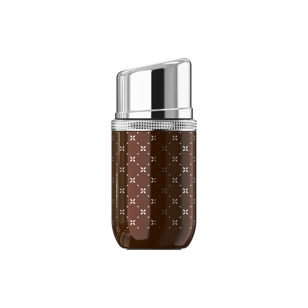 Portable Insulated Cup with Built-in Lipstick Mirror Lipstick Tumbler 160mL brown