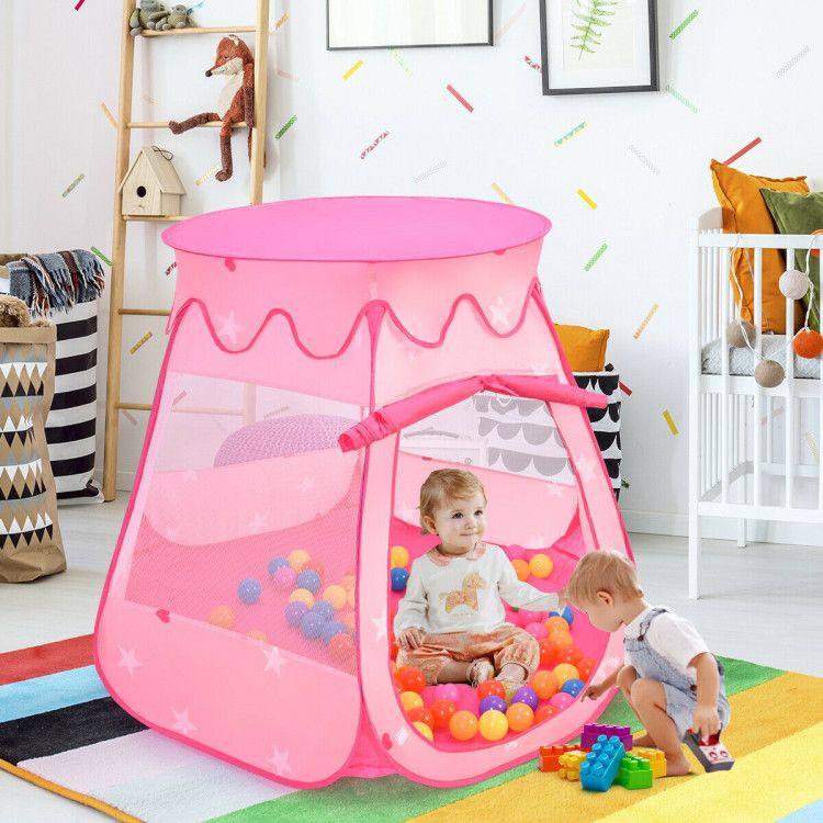 Portable Kid Play House Toy Tent with 100 Balls