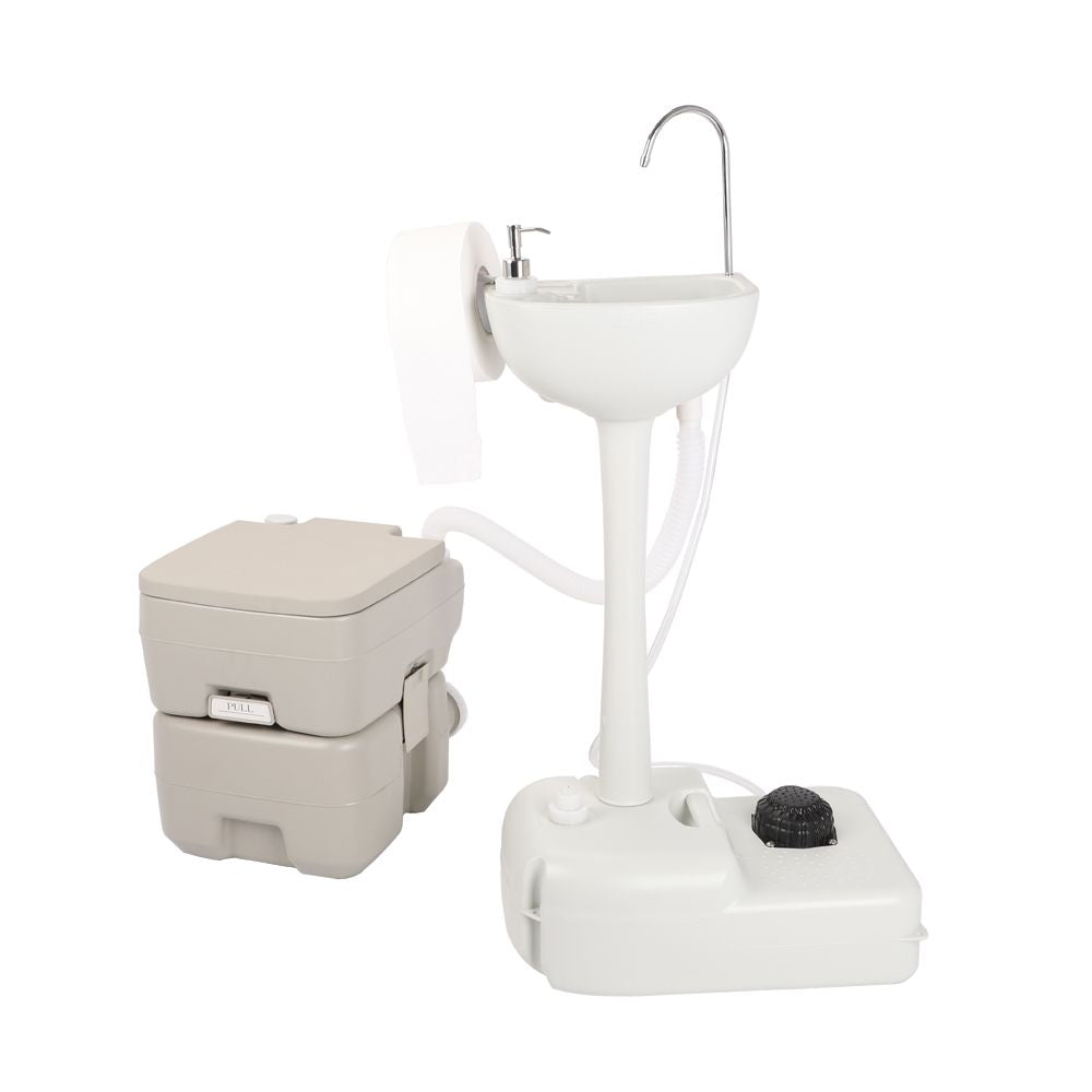 Portable Removable Outdoor Hand Sink with Portable Toilet (Same as 46793540)