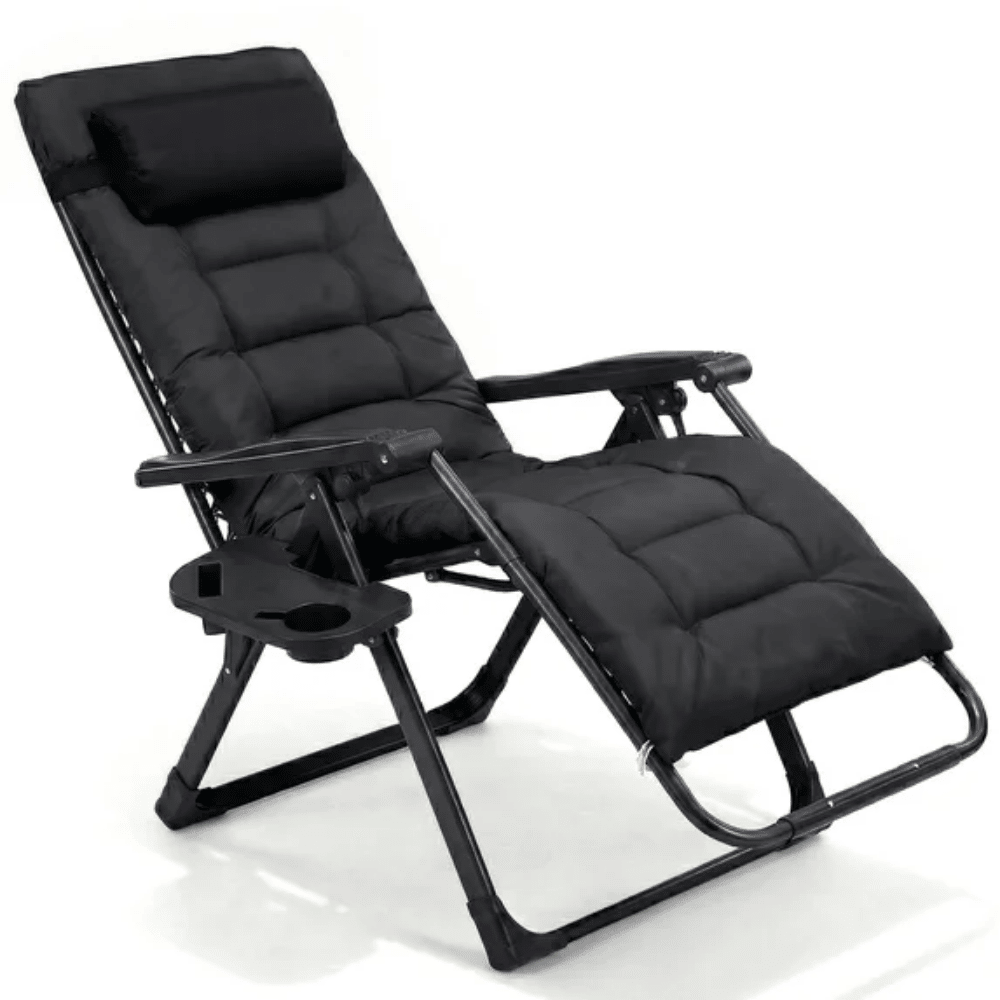 Portable Zero Gravity Chair with Ergonomic Design and 440 lbs Capacity