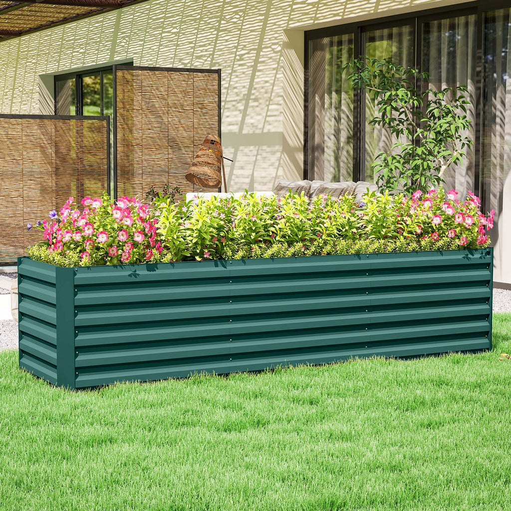 Raised Garden Bed/Garden Bed, Galvanized Planter