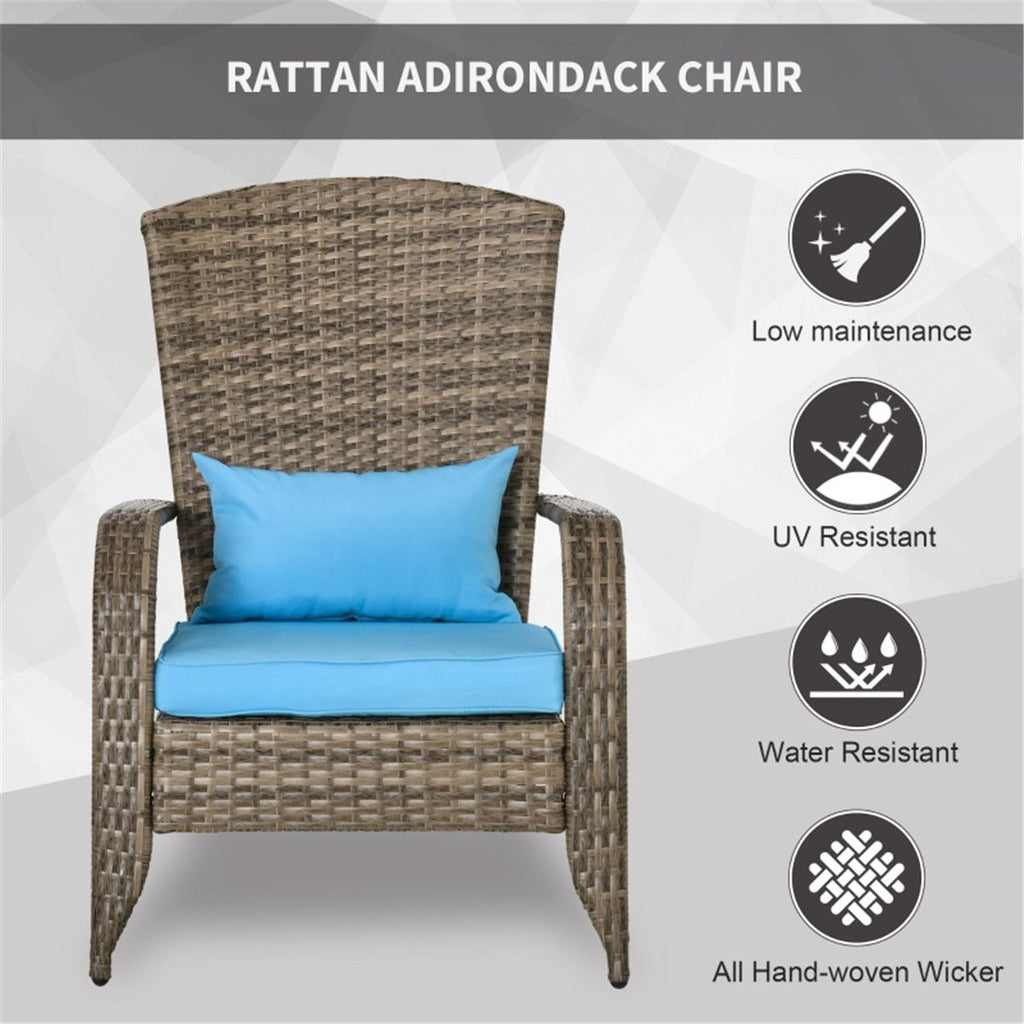 Rattan Chair/ Garden chair -Pink ( Amazon Shipping)Prohibited by WalMart