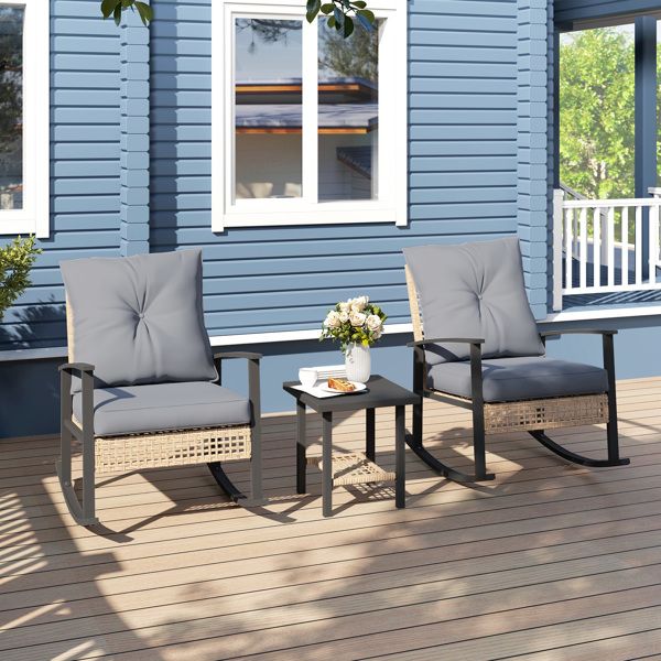 Rattan Rocking Chairs