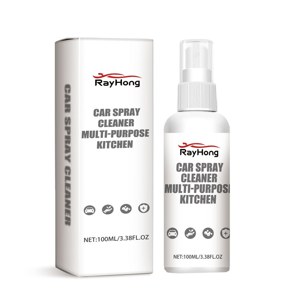 Rayhong Automotive Spray Cleaner, Automotive Interior Glass Oil Film Decontamination Multi-Functional Foam Cleaner
