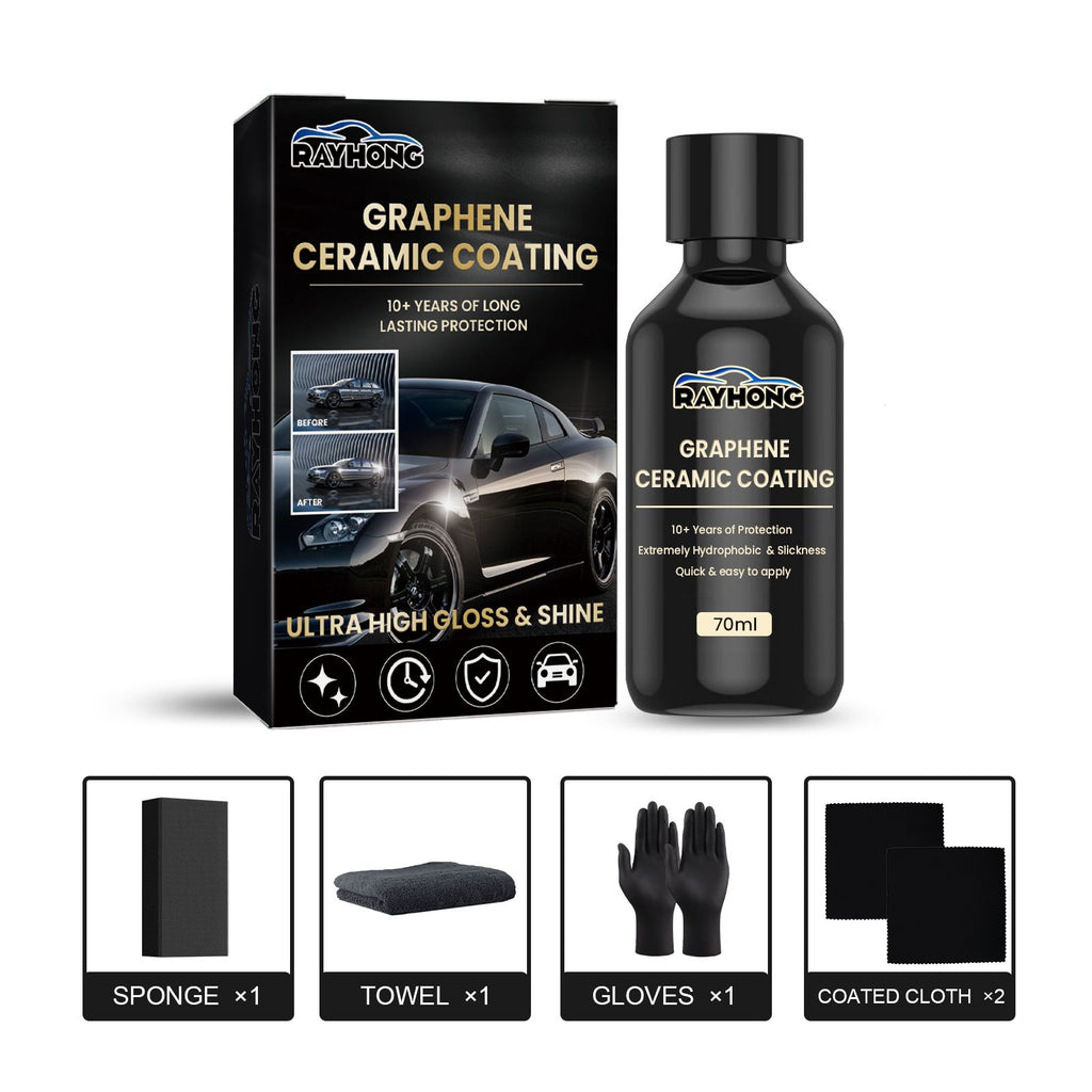 Rayhong Graphene Ceramic Coating, Super Water Plating Crystal Coating Waterproof Coating Sealing Glaze Maintenance Car t