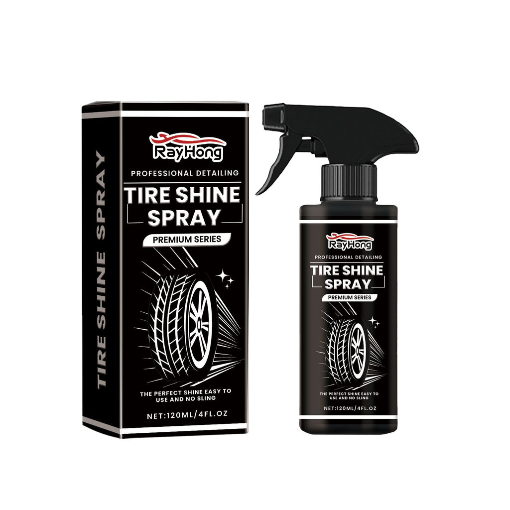 Rayhong Tire Gloss Spray Wheel Tire Gloss Maintenance Clean Polishing Coating Liquid Coating Agent