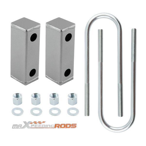 Rear Drop Kit 3" Lowering Blocks fit for Chevy C10 C20 GMC C15 Truck Pickup 2WD 1963-1972