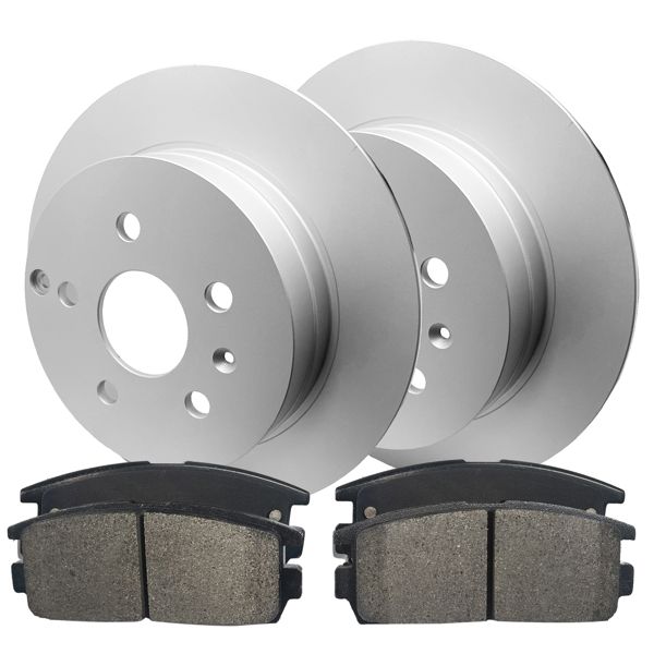 Rear Rotors Ceramic Brake Pads for 2010 - 2016 2017 Chevy Equinox GMC Terrain