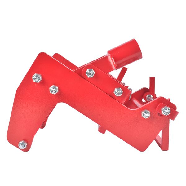 Red Cast Iron Wall Jack, 1000 lbs Capacity, Portable Wall Jacks Replacement for Framing Lifting Wall Beams Use with 1.5'' x 3.5'' Fir Poles Or 1'' Od Steel Pipe
