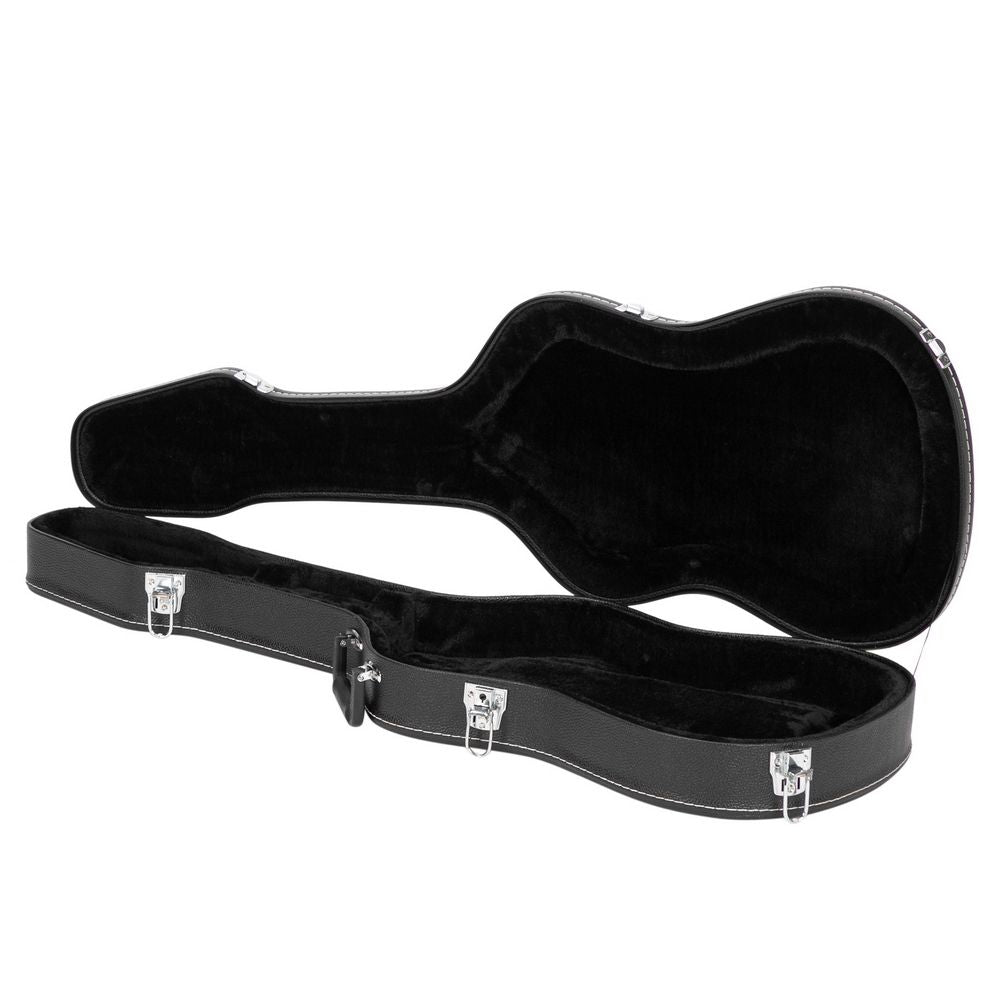 [Replace 13924990 Don't sell on Amazon]Hard-Shell Electric Guitar Case Flat Surface Black suit for GST, GTL