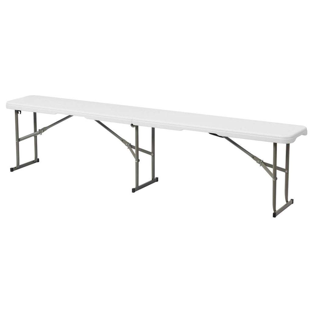 [Replace 60650553]6FT Outdoor Courtyard Foldable Bench