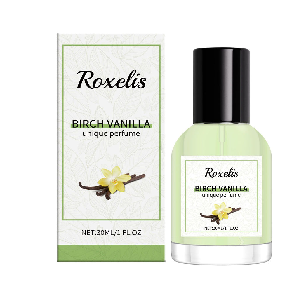 Roxelis Birch Vanilla Unique Fragrance Date Charm Perfume Birch Vanilla Light Fragrance Elegant Charming Portable Perfume