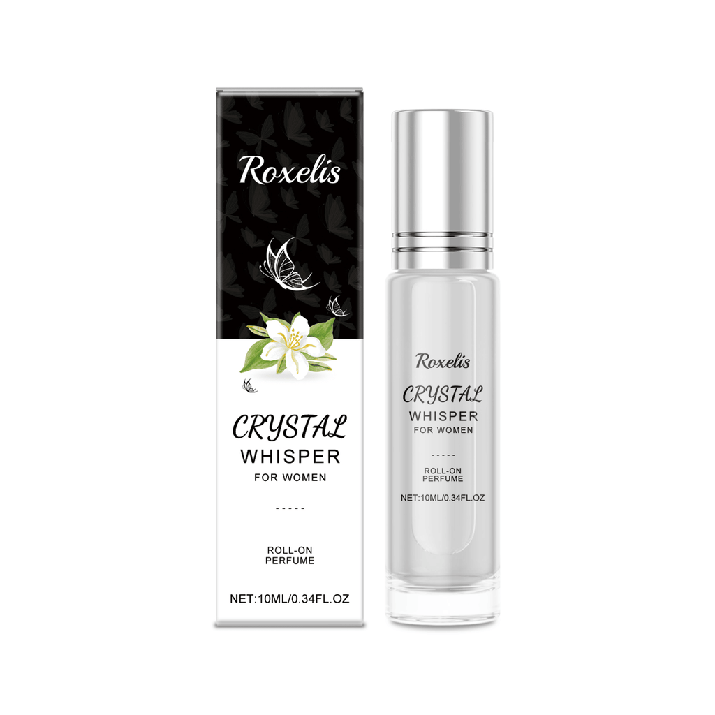 Roxelis Jasmine Roll-On Perfume Natural, Long-Lasting Fragrance, Refreshing and Gentle, Ideal for Daily Use and Couples Dating, Portable and Convenient