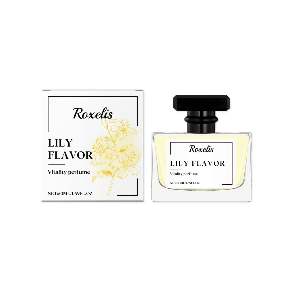 Roxelis Lily Charm Perfume Lily Fragrance Fresh Fragrance Exudes Charm Long-Lasting Portable Perfume