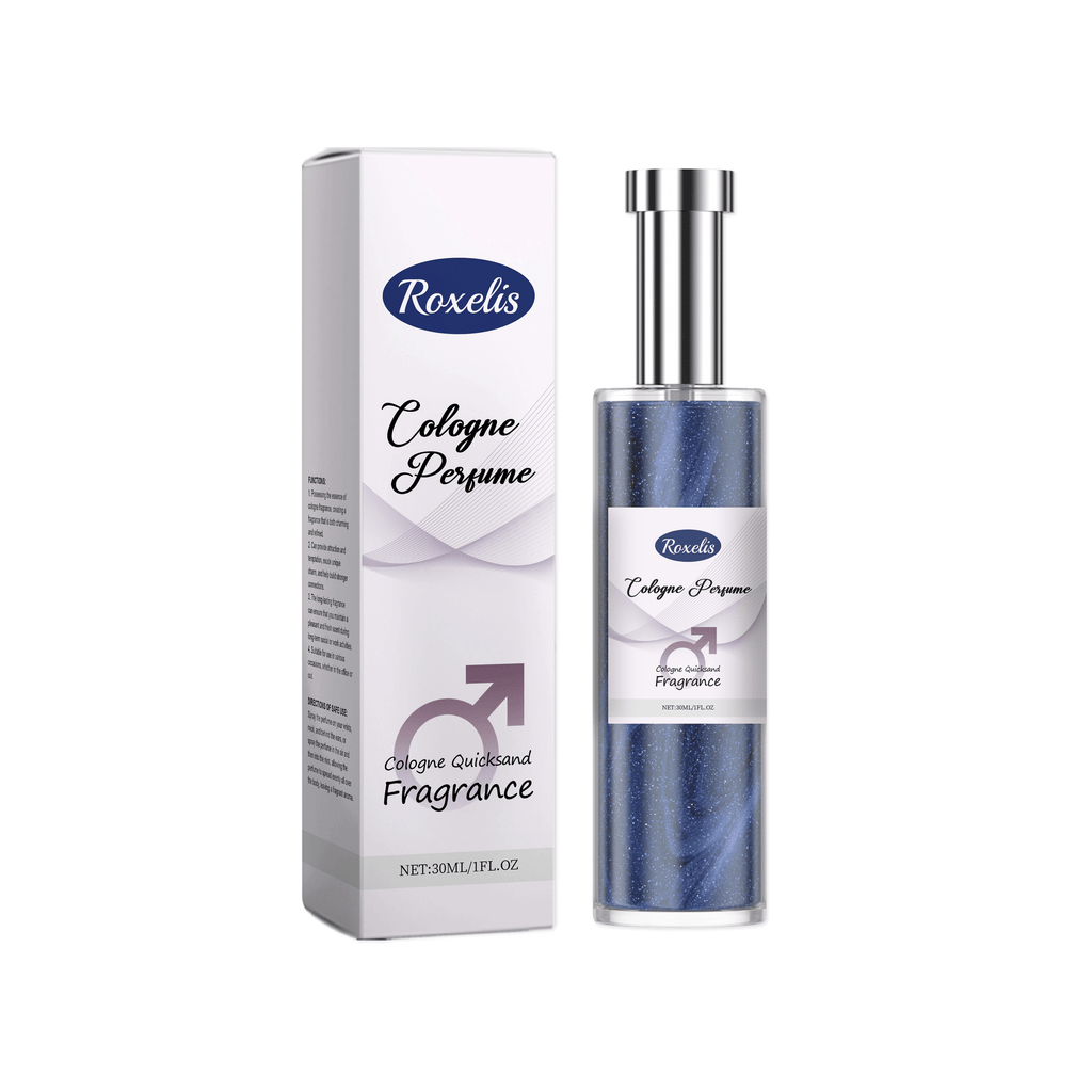 Roxelis Men's Charm Cologne Exudes Charm Natural Fresh Lasting Fragrance Portable Atmosphere Perfume