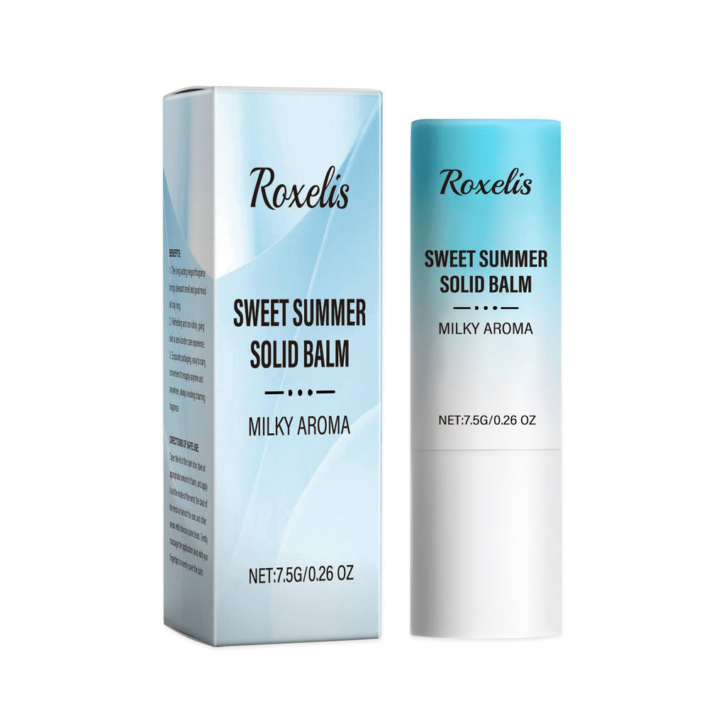 Roxelis Sweet Summer Solid Balm Series Fresh And Elegant Portable Care Solid Balm With Fragrance And Charm