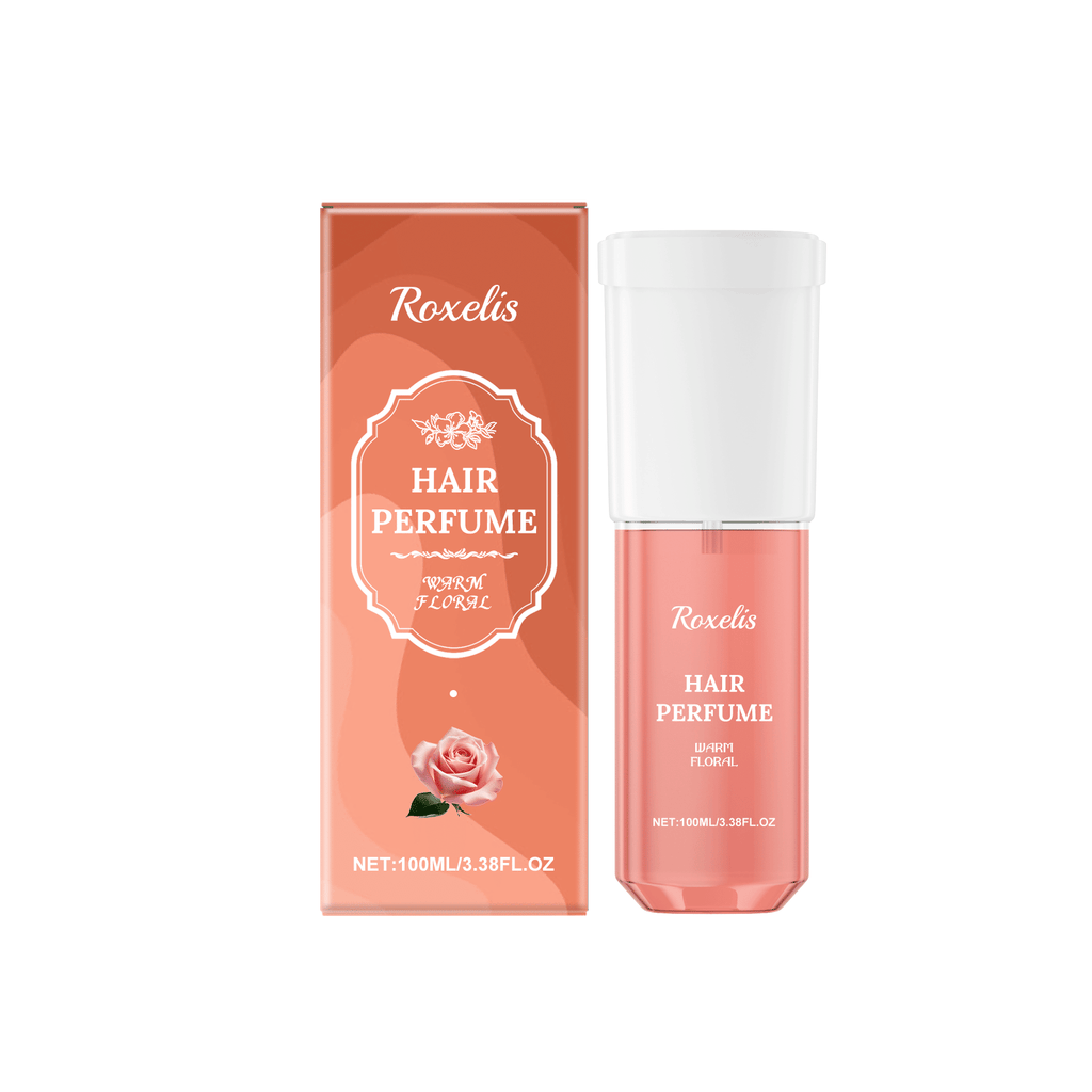 Roxelis Women's Hair Perfume Spray Rose Nourishing Hair Deep Hydrating Floral Fragrance Women's Hair Fresh Fragrance