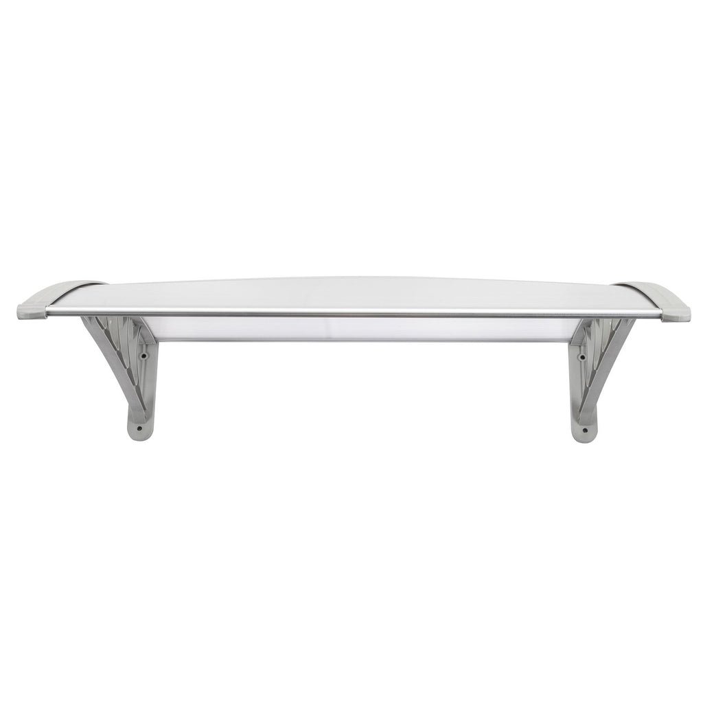 [Same Code: 84275143]HT-100 x 96cm Household Application Door & Window Rain Cover Eaves Gray Holder