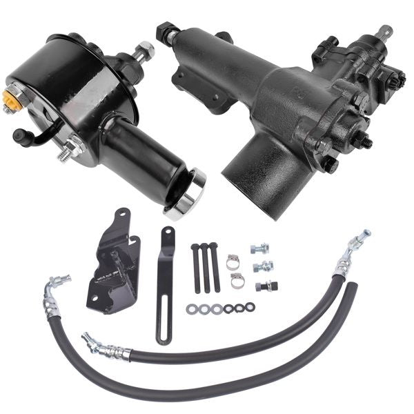SGB5557 14:1 Ratio Power Steering Gear Box Conversion Kit for Chevrolet Bel Air One-Fifty/Two-Ten 1955-1957