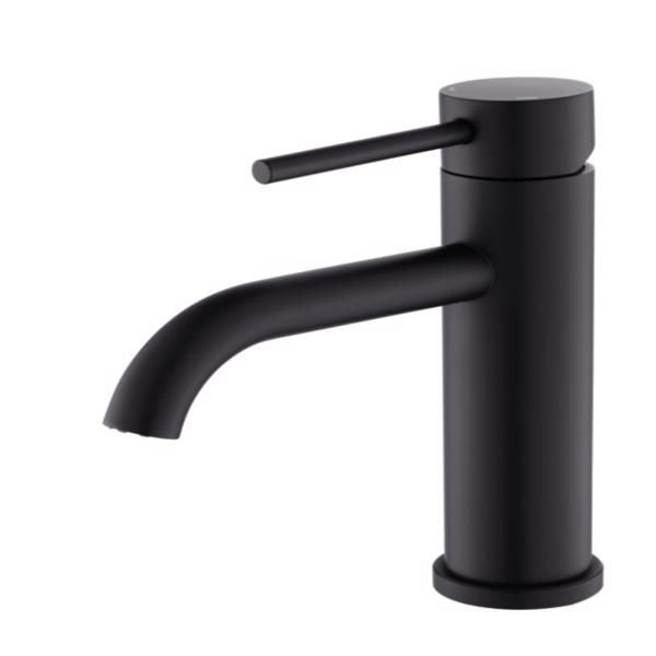 Single Handle Bathroom Faucet Lavatory Faucet Stainless Steel Single Hole-T10, Matte Black[Unable to ship on weekends,usps/fedex]