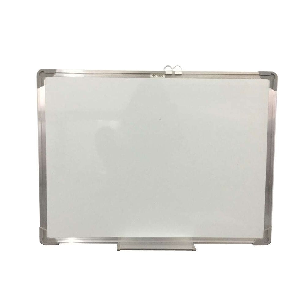 Single Sided Magnetic Dry-Erase Whiteboard with Marker & Eraser & 2pcs Magnets 90*60cm