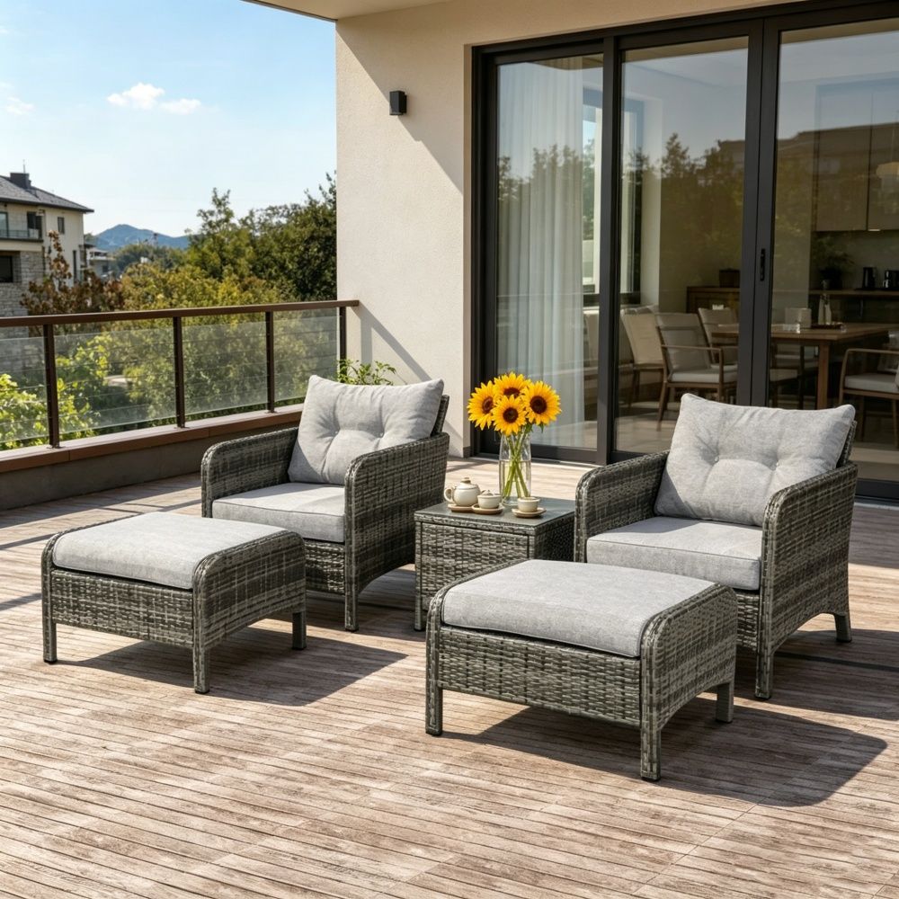 Sleek Handwoven Rattan Base with a Steel Frame for Reinforced Strength 28 Inches