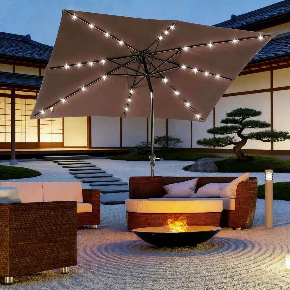 Sleek Outdoor Umbrella 5 Inches for Outdoor