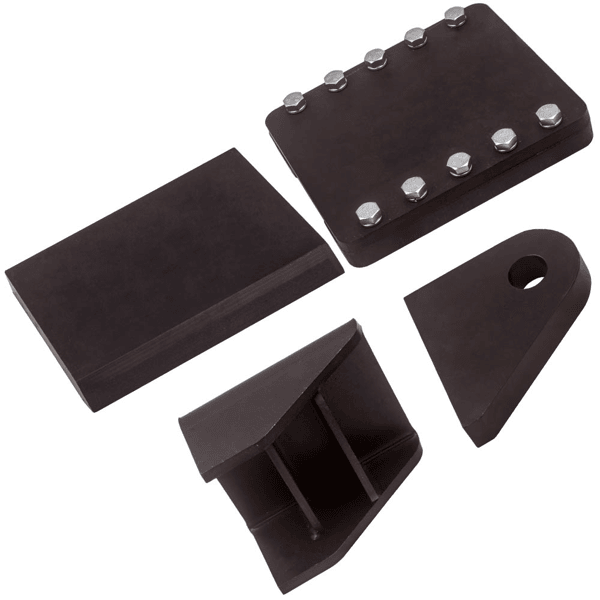 Slide Wedge Push Plate Rear Cylinder Mounting Set fit for Log Splitter 6 in Beam