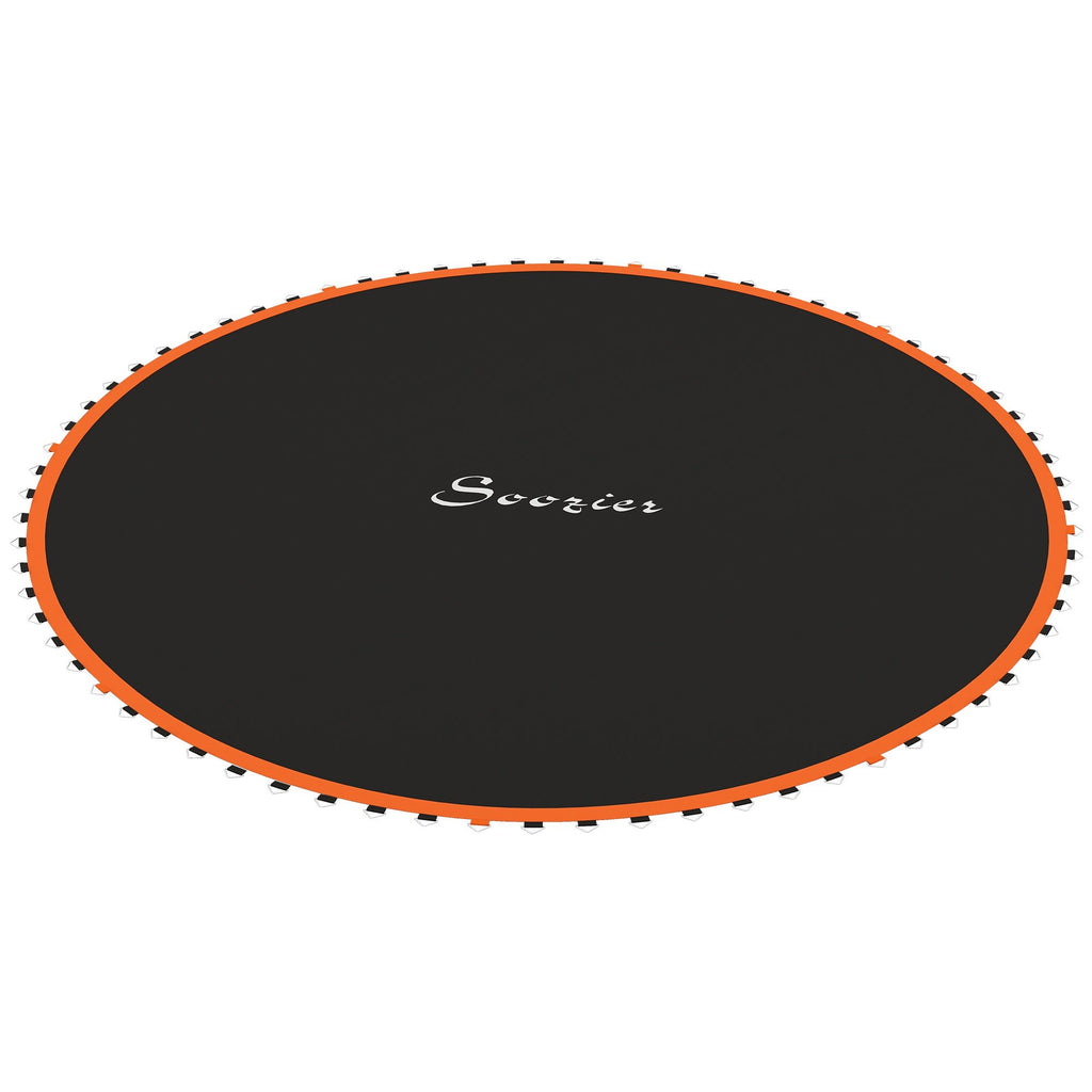 Trampoline Mat Replacement, Fits 12'/14' Trampoline with 72/80 V-Hooks & 5.5" Springs, Orange