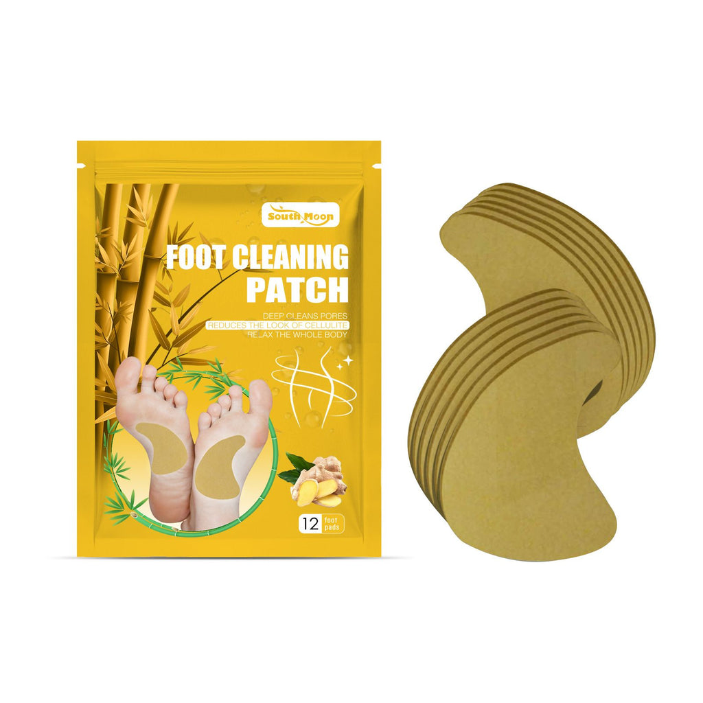 South Moon Ginger Heating Foot Patches, Moisture-Removing Foot Care, Slimming & Shaping, Ginger Essence Cold-Dispelling Foot Patches