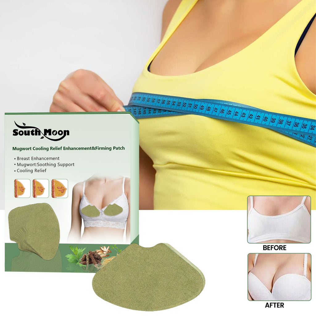 South Moon Mugwrot Relief ments & Firming Patch, Massage Firming Chest Anti-sagging Chest Plump Patch