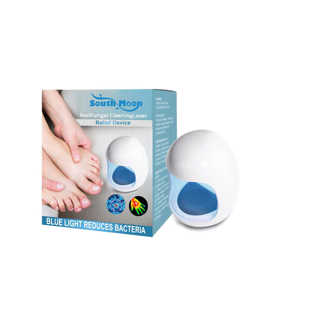 South Moon Nail Fungal Cleaning Laser Relief Device, Gray Nail Bad Nail Thickening Soft Nail Bright Nail Care Instrument