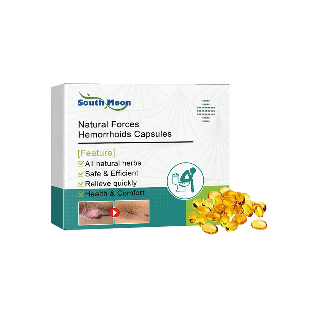 South Moon Naturally Forces Hemorrhoids Capsules, Ease Crissum Inside And Outside Mixture Boils Anal Shu Paste Meat Elimination Hemorrhoids Paste Ball