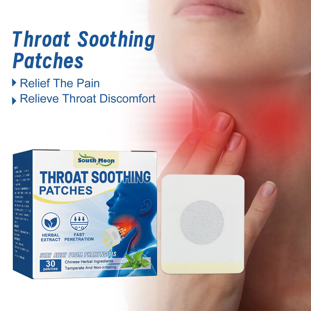South Moon Throat Patches, Throat Discomfort Swelling Dry Care Patch