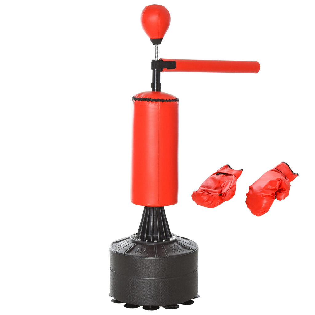 Speed Bag Trainer boxing reflex bag with Rotating Flexible Arm Speed Ball for Adult & Kids