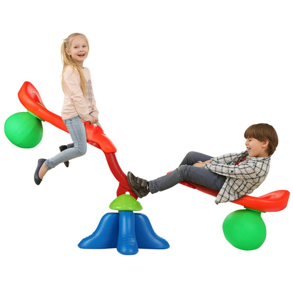 Spinning Teeter Toy, Kid's Seesaw 360 Degree Spinning Teeter