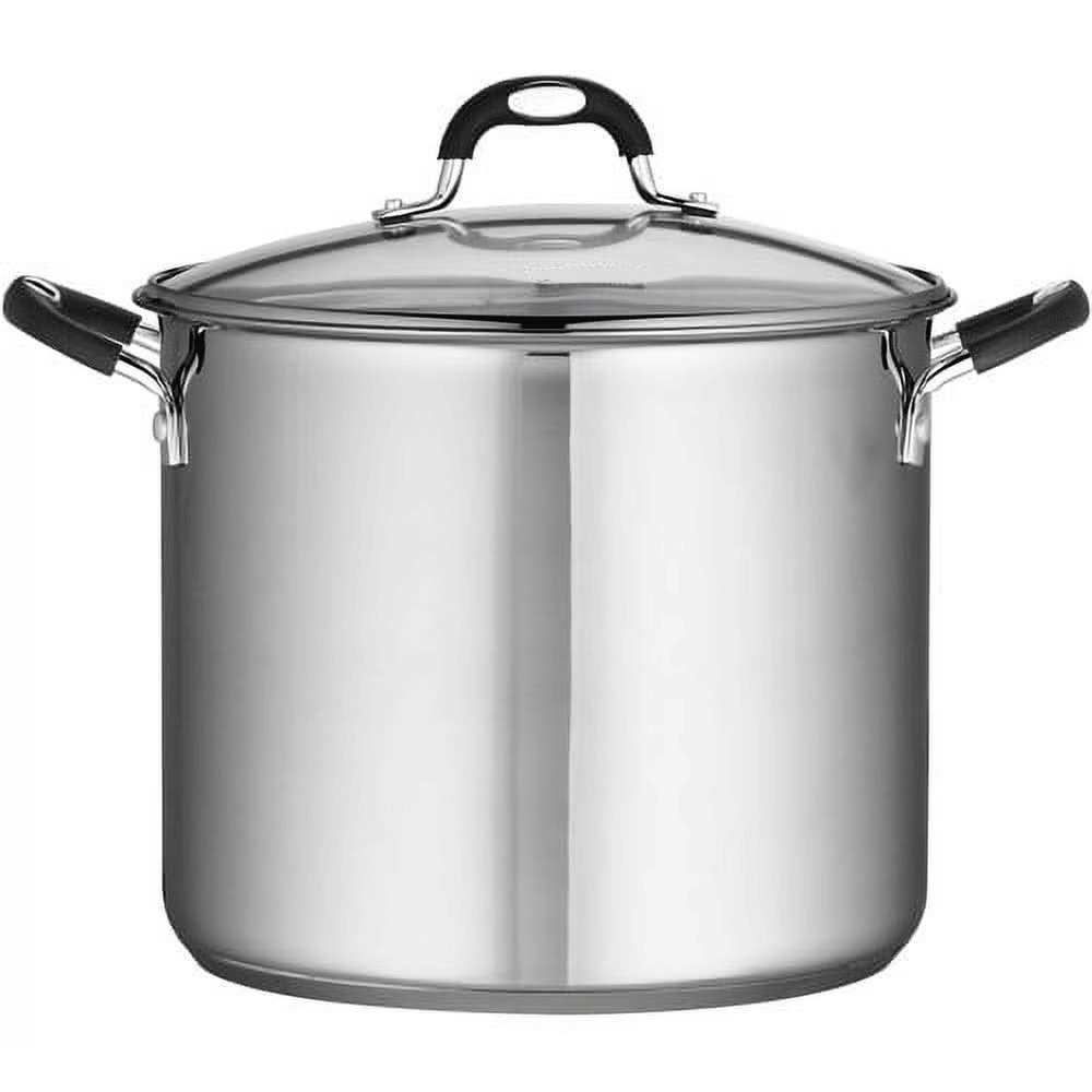 Stainless Steel 12 Quart Covered Stock Pot (Shipment from Walmart)