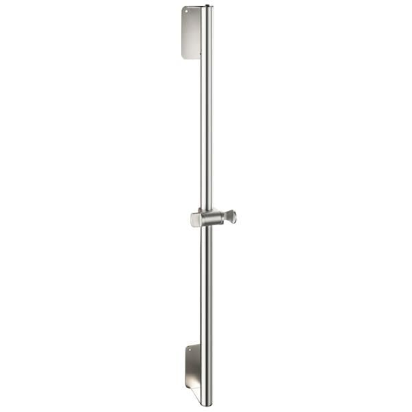 Stainless Steel 31.5-Inch Shower Sliding Bar Drilling-free Bathroom Accessories Brushed Nickel