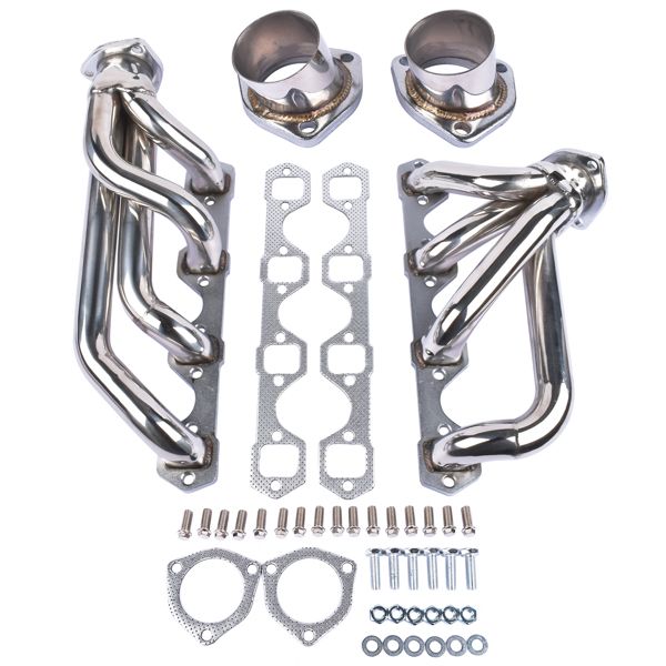 Stainless Steel Exhaust Manifold Headers Shorty for Ford 260 289 302 Mustang 302CU 5.0 1964-1977