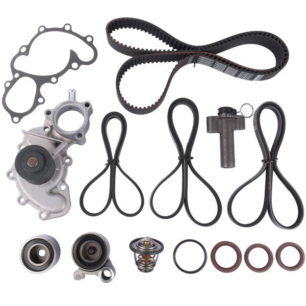 Timing Belt Kit W/ Water Pump for Toyota T100 Tacoma Tundra 4Runner 5VZFE 3.4L 1350362040 1350562070